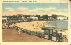 Boardwalk And Beach Boardwalk And Beach