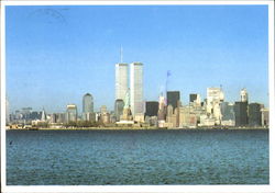 New York Skyline - Twin Towers