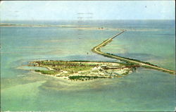 Greyhound Key Along The Overseas Highway In The Florida Keys Channel #5 In The Distance