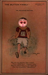 Mr. Bounding Button Face