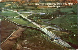 Schuylkill Expressway and Valley Forge Interchange Schuylkill Expressway and Valley Forge Interchange