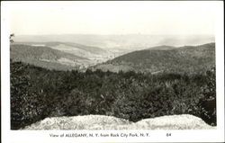 View Of Allegany, Rock City Park