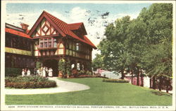 Porte Cochere Entrance Administration Building Porte Cochere Entrance Administration Building
