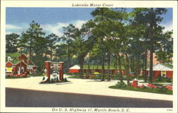 Lakeside Motor Court, On U.S. Highway 17
