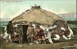 Eskimos And Their Igloo
