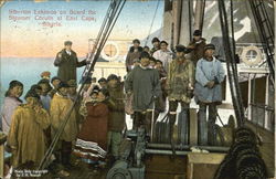 Siberian Eskimos On Board The Steamer Corwin, East Cape