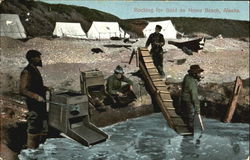 Rocking For Gold On Nome Beach