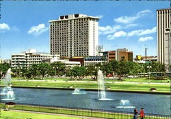 Lagoon At Rizal Park Manila, Philippines Southeast Asia Postcard Postcard