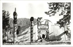 Entrance To Chief Shakes House