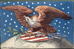 Eagle on Globe