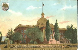 Capitol Bldg Gold Embossed