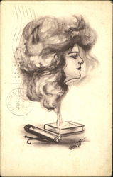 Face in Smoke