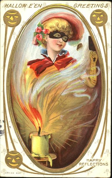Halloween Greetings Happy Reflections