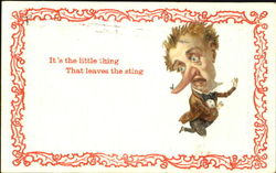 It's The Little Thing That Leaves The Sting