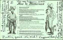 How To Rubberneck