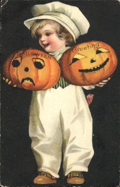 Halloween Greeting Ellen Clapsaddle