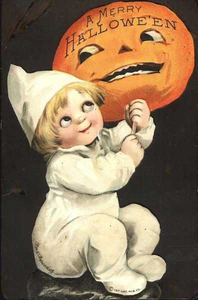 A Merry Halloween Ellen Clapsaddle