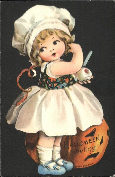 Halloween Greeting Ellen Clapsaddle