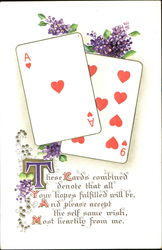 Cards and message of well wishing