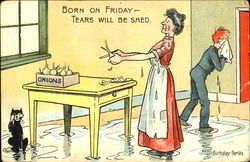 Born On Friday Tears Will Be Shed