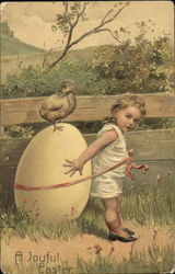 Girl with Easter Egg