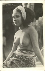 Nude Balinese Woman in Traditional Dress Nude Balinese Woman in Traditional Dress