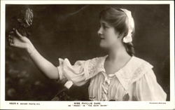 Miss Phyllis Dare As Peggy In The Dairy Maids Actresses Postcard Postcard