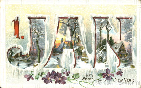 Hearty Wishes For The New Year New Year's