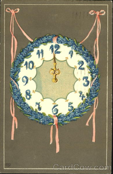 Clock New Year's