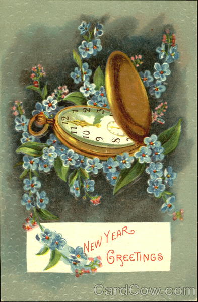 New Year Greetings New Year's