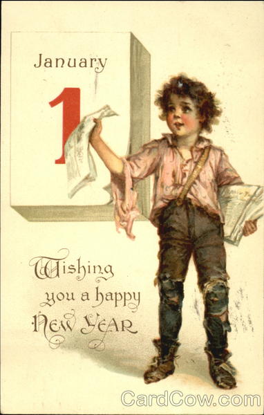 Wishing You A Happy New Year Frances Brundage Children