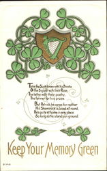 Keep Your Memory Green