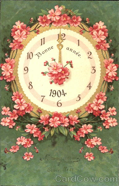 Bonne Annee 1904 New Year's