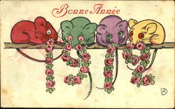 Bonne Annee 1912 Mice