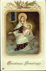 Mother Mary Seated with Child
