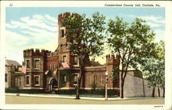 Cumberland County Jail Carlisle, PA Postcard Postcard