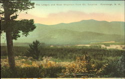 The Ledges And Moat Mountain From Mt Surprise