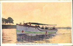 Red Cross Motor Ambulance