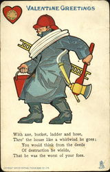Firefighter Carrying Equipment