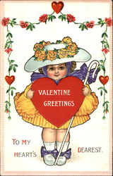 Girl Holding a Heart