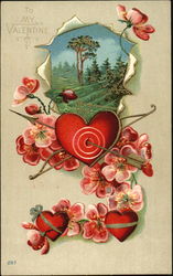 Heart, with bullseye and arrow