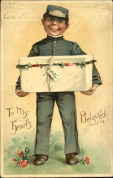 Mailman with Box