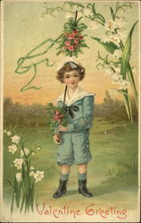 Child with Flowers