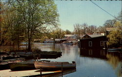 Boat Landing at Belgrade Lakes, Main