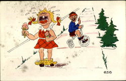 A Genuine KromeKolor Comic Card