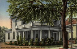 Home of Kay Kyser, "The Old Professor", Rocky Mount, N.C Home of Kay Kyser, "The Old Professor", Rocky Mount, N.C