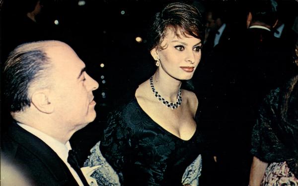 sophia loren carlo ponti. Sophia Loren and husband,