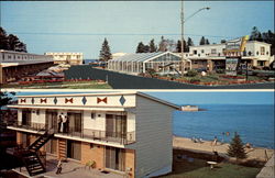 Travelers Motel INC Mackinaw City, MI Postcard Postcard