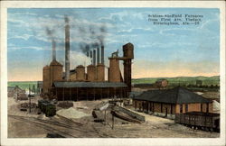 Schloss-Sheffield Furnaces from First Ave. Viaduct, Birmingham, Ala Schloss-Sheffield Furnaces from First Ave. Viaduct, Birmingham, Ala