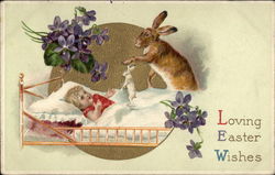 Easter Bunny Visits the Baby